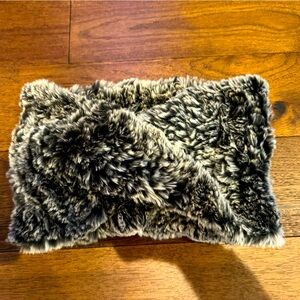 Saks fifth avenue fur infinity scarf. Unworn without tags.